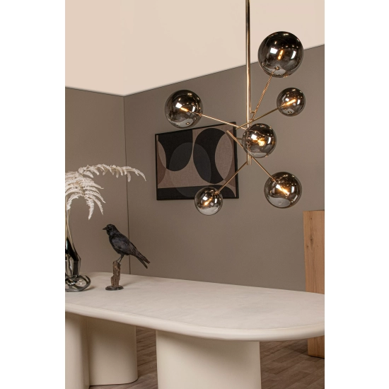 ALARA Lampa wisząca Ø 72 cm LED G4 6x1,5W 2700K Gold 46417/06/10 Lucide - zdjęcie dodatkowe 2